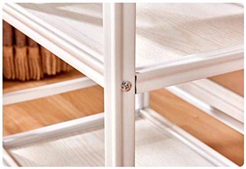 Estante de la carretilla retro del equipo de la belleza de la compra de tres niveles con el cajón del salón de belleza peluquería de la carretilla en rack de peluquería carro de la herramienta (Color: