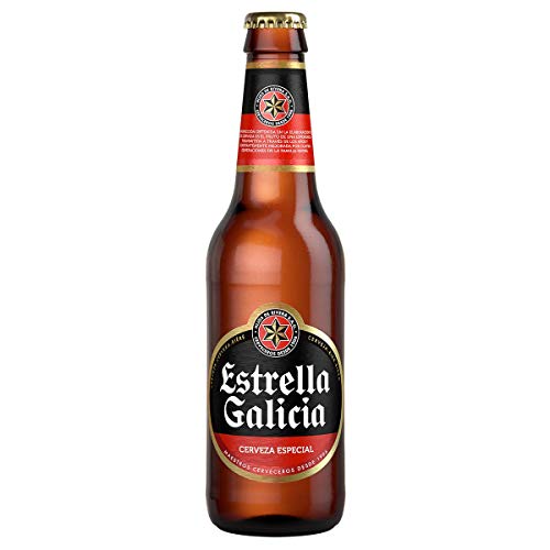 Estrella Galicia Especial Cerveza - Pack de 24 botellines x 250 ml - Total: 6 L