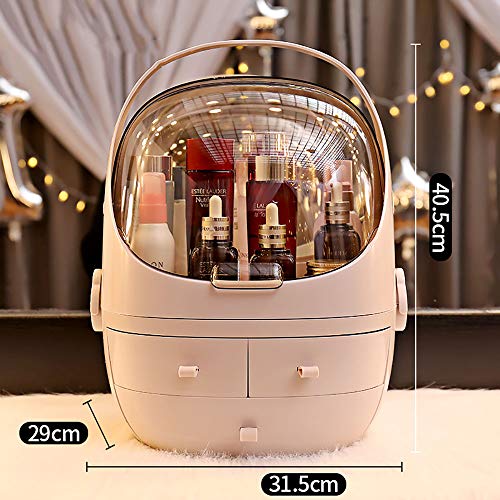 Estuche de almacenamiento de maquillaje Estuche cosmético Organizador de medicamentos Beauty Essential, Joyerías, Medicina, Bolígrafos Gadgets para encimera, Escritorio, Tocador, Gabinete, Baño, Sem