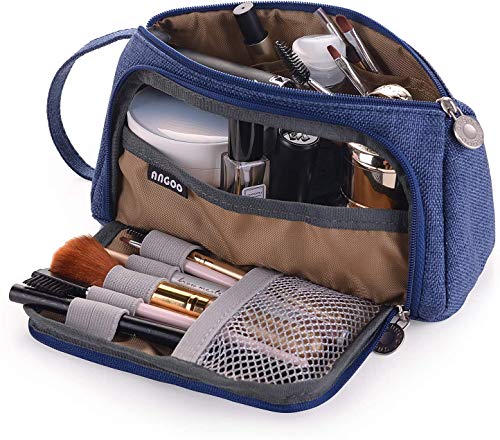 Estuche de Lápices, Estuches Escolar Grande, Estuche Multifuncional con Cremallera, Bolsa de Cosméticos, Bolsa de Papelería, Escuela y Oficina de Alta Calidad Grande Estuches (azul púrpura)