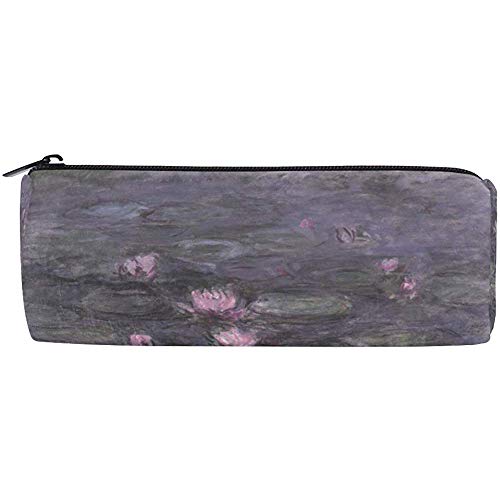Estuche De Lápices Monet 'Nenúfares Bolígrafo Bolso Estudiantes Papelería Bolsa De Almacenamiento, Bolsa De Maquillaje Monedero