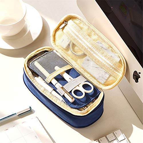 Estuche Escolar Homecube,Portalápices Plegable/Artículo de papelería Ideal para Estudiantes Estuche de lápices Estudiantes de la Escuela Estuche de lápices, 20x9 cm