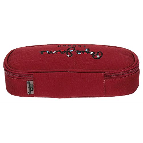 Estuche Pepe Jeans Harlow Roja con organizador interior