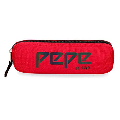 Estuche Pepe Jeans Osset rojo, 22 cm