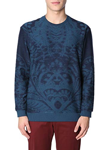 Etro Luxury Fashion Hombre 1Y4419613207 Azul Sudadera | Temporada Outlet