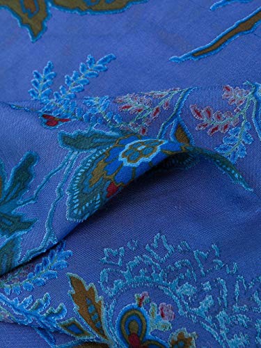 Etro Moda De Lujo Hombre 117775045200 Azul Seda Bufanda | Primavera-verano 20