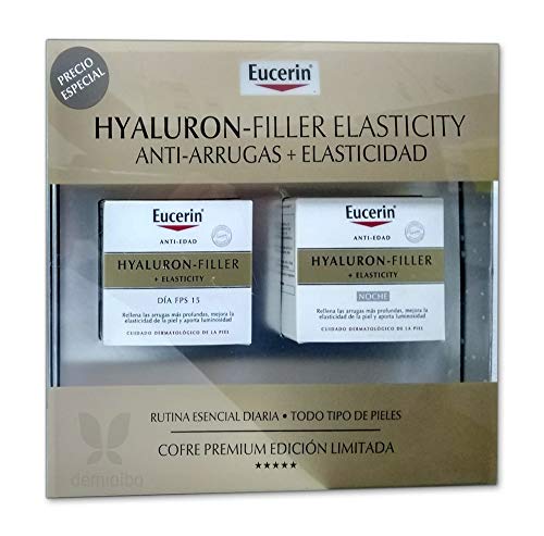 Eucerin Crema Eucerin Hyaluron-Filler Elasticity Crema De Dia 50 mililitros + Crema De Noche 50 mililitros - 50 ml
