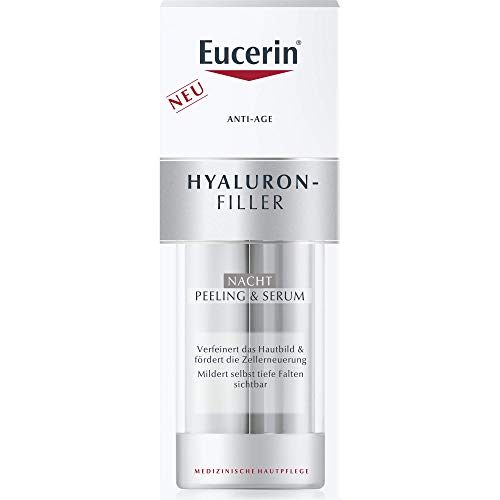 Eucerin Hyaluron-Filler - Peeling & Serum Notte, 30ml