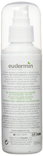 Eudermin Desodorante Refrescante Vaporizador de Pies - 125 ml