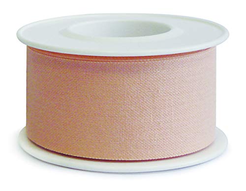 Euroreel (m 5 x cm 2,5) Esparadrapo de Tela con Adhesivo de óxido de Zinc,Altamente Hipoalergénico.