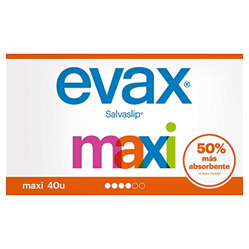 Evax Salvaslip Maxi Protegeslip - 40 unidades