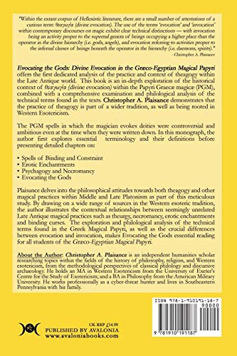 Evocating the Gods: Divine Evocation in the Graeco-Egyptian Magical Papyri (Theurgy)