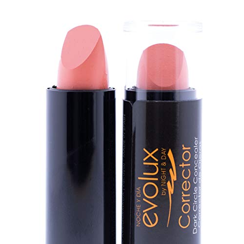 Evolux Dark Circle Concealer, Color N.02 Rosa Salmon, Corrector De Ojeras - 4.5 gr