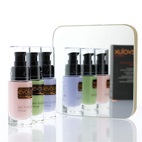 EVOLUX Skin Tone Liquid Primer - Pre-base correctora de tono N.57 Rosa Salmon, 30 ml