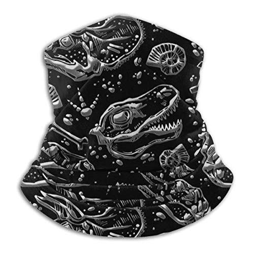 Ewtretr Animal Bones Winter Fleece Neck Polaina Calentador de Cuello Mascarilla al Aire Libre