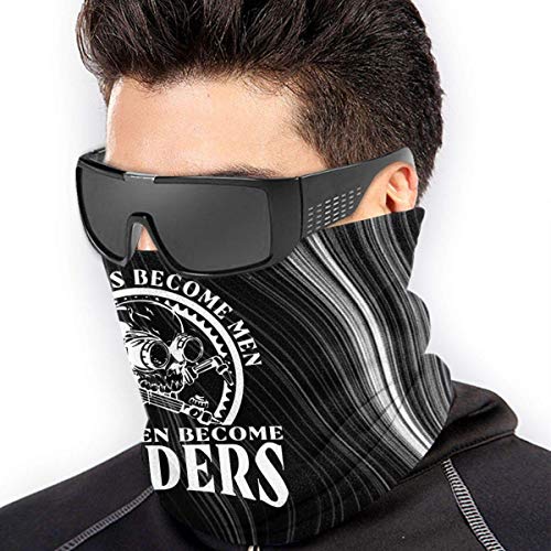 Ewtretr I Am A Welder Badass Welding Winter Fleece Neck Gaiter Neck Warmer Mascarilla al Aire Libre