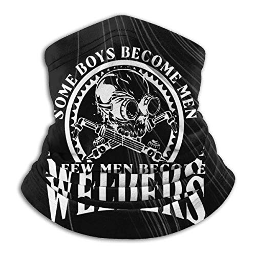 Ewtretr I Am A Welder Badass Welding Winter Fleece Neck Gaiter Neck Warmer Mascarilla al Aire Libre