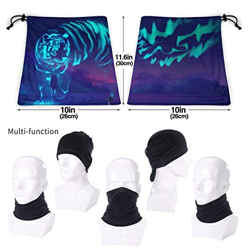 Ewtretr Summon Spirit Cuello polar de invierno Polaina Calentador de cuello Mascarilla al aire libre