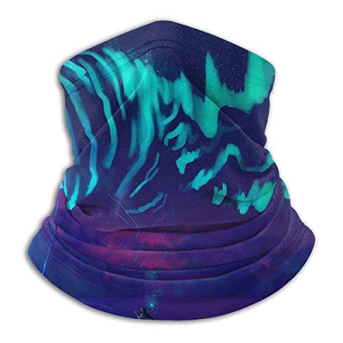 Ewtretr Summon Spirit Cuello polar de invierno Polaina Calentador de cuello Mascarilla al aire libre