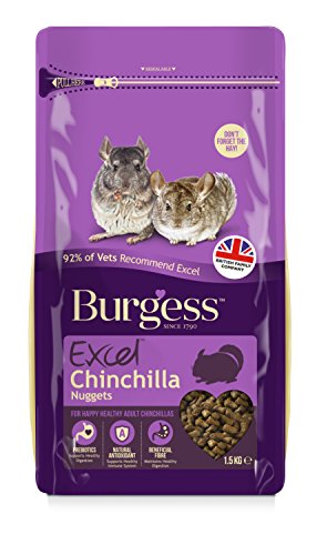 Excel Burgess Pepitas de Chinchilla (4 x1.5kg)