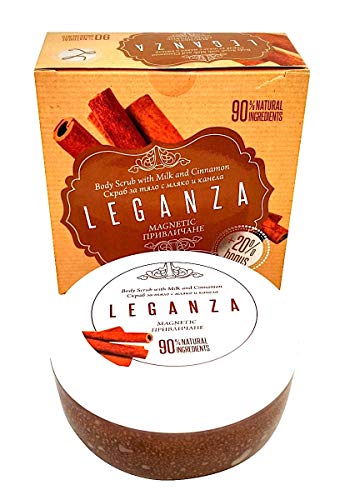 Exfoliante Corporal con Canela y Leche, Leganza Magnética