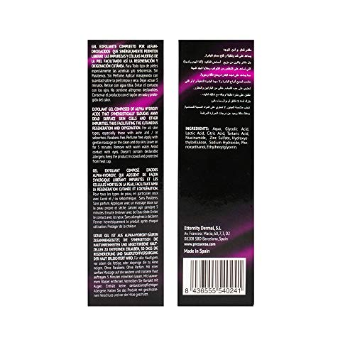 ExfoLight Controlled Skin Exfoliation, Exfoliante facial ÁCIDO GLICÓLICO, Para arrugas, manchas oscuras y signos de la edad. 30 ml