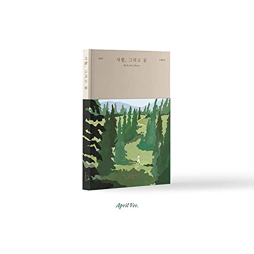 EXO CHEN 1st Mini Album - April, and a Flower [ APRIL ver. ] CD + Booklet + Bookmark + Photocard + FREE GIFT / K-pop Sealed