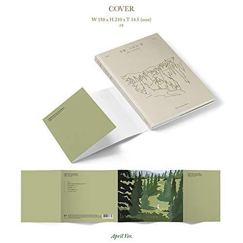 EXO CHEN 1st Mini Album - April, and a Flower [ APRIL ver. ] CD + Booklet + Bookmark + Photocard + FREE GIFT / K-pop Sealed