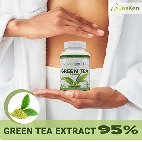 EXTRACTO DE TE VERDE CAPSULAS - Detox Adelgazante de Primera Calidad - Quemagrasas Natural para Adelgazar Rapido - Diureticos Adelgazantes y Pastillas Adelgazar Efectivas - 120 Antioxidantes Capsulas