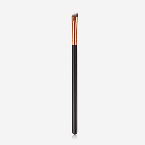 Eyeliner Brush Professional - Brocha para maquillaje en ángulo fino para el delineador de precisión (negro)