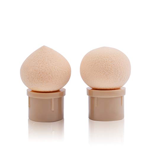 F-blue El Doble Dirige Esponja Cepillo de uñas reemplazable Recogiendo Que puntea la Pluma Degradado Brillante manejo de Herramientas de Belleza