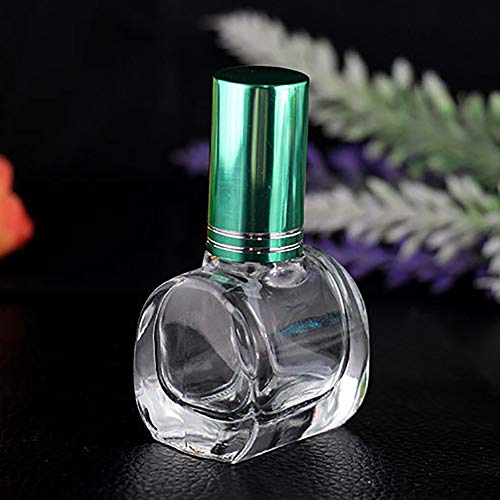 FafSgwq 10ml Mini Botella De Spray Vacía De Atomizador De Perfume Recargable De Vidrio De Viaje Portátil Azul