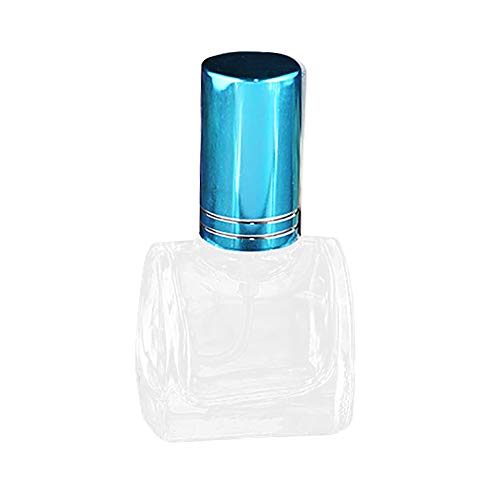 FafSgwq 10ml Mini Botella De Spray Vacía De Atomizador De Perfume Recargable De Vidrio De Viaje Portátil Azul