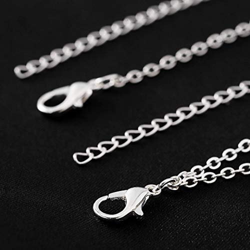 Fairvir Cadenas de cuerpo en capas Sexy playa Bikini cadena sujetador collar joyería accesorios corporales brillantes para mujeres y niñas (plata)