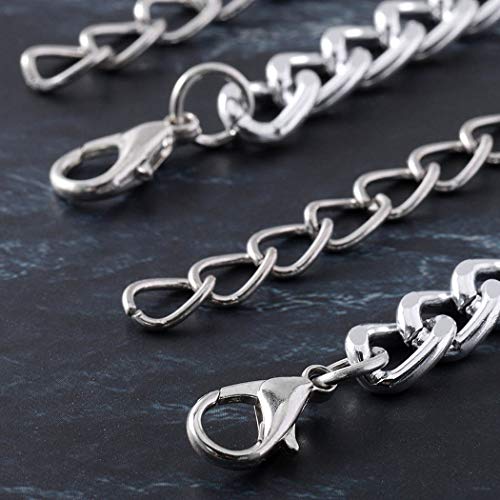 Fairvir Punk capas cadenas de cuerpo Sexy playa Crossover pecho cadena de moda arnés accesorios corporales joyería para mujeres y niñas (plata)