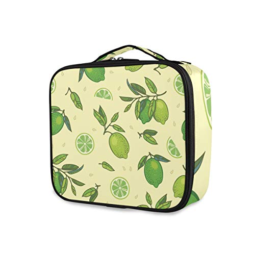 FAJRO - Neceser pintado a mano, color verde limón