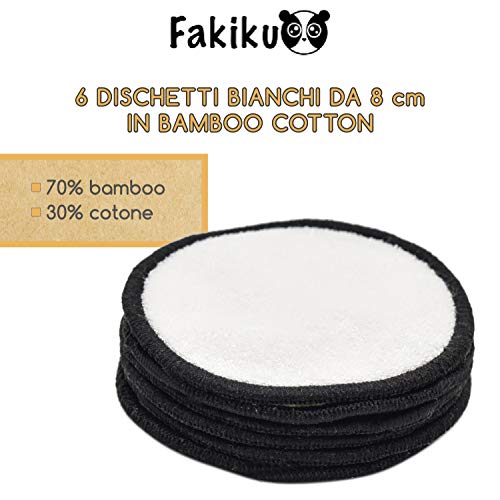 Fakiku Discos Desmaquillantes Reutilizables,Algodones Desmaquillantes Reutilizables con Bolsa de Lavandería y Esponja Konjac,Desmaquillante Facial,Extra Suave y Delicado,12 Discos y Maxi de 1