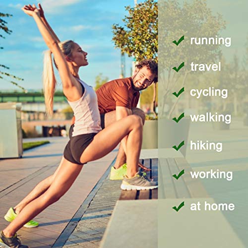 FALARY Calcetines Hombre Mujer Deportivos 10 Pares Cortos Calcetin Tobilleros Algodon Gris&Negro 43-46