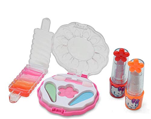 Falca Hello Kitty Infantiles - Kit cosmética Flor de 4 Piezas, Multicolor