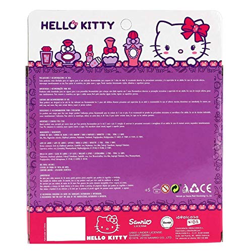 Falca Kit cosmética 5 piezas Hello Kitty Multicolor (M-42876