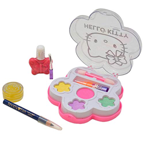 Falca Kit cosmética 5 piezas Hello Kitty Multicolor (M-42876