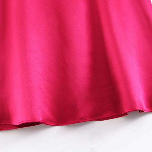 Falda de media pantorrilla para mujer, elegante, lisa, lisa, elegante, básica, de verano, media pantorrilla.