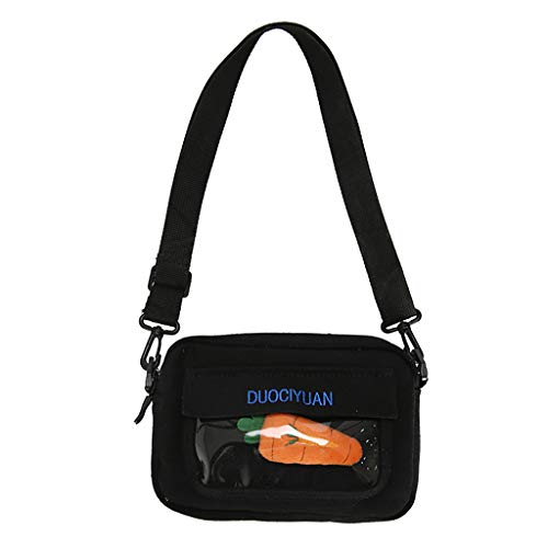 Fannyfuny bolsos para Mujer Bolso de Mano Cintura Fanny Pack Riñoneras Bolsa de Paja para Todos los Días de Fiesta Shoppers y Bolsos de Playa para Escuela Trabaja Viaja