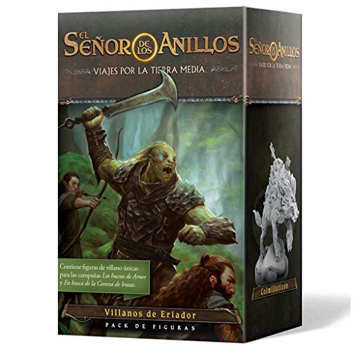 Fantasy Flight Games-El Señor de los Anillos: Viajes por la Tierra Media-Pack de Figuras Villanos de Eriador, Color (JME04ES)