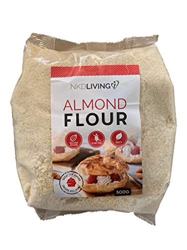 Farina di mandorle di NKD Living (500g) Mandorle tritate finemente dalla Spagna