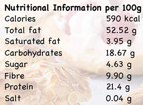 Farina di mandorle di NKD Living (500g) Mandorle tritate finemente dalla Spagna