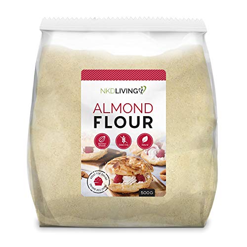 Farina di mandorle di NKD Living (500g) Mandorle tritate finemente dalla Spagna