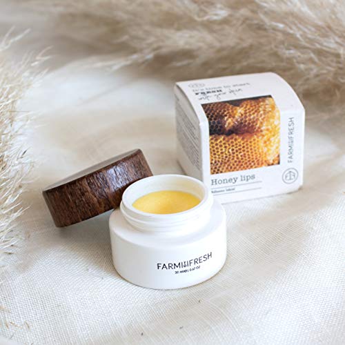 FARM TO FRESH - Honey Lips - Bálsamo labial hidratante natural con cera de abeja para labios secos y dañados