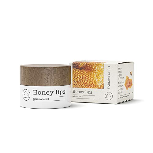FARM TO FRESH - Honey Lips - Bálsamo labial hidratante natural con cera de abeja para labios secos y dañados