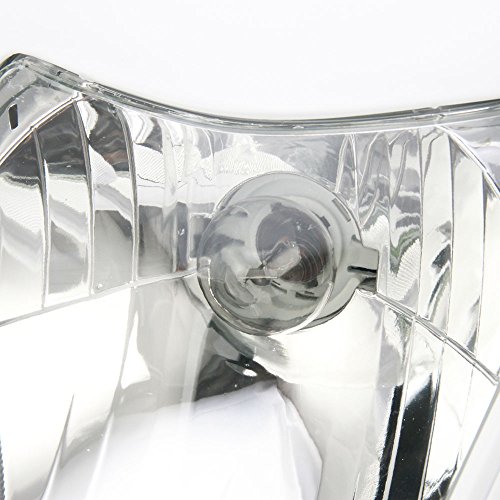 Faros delanteros universales para carenado de calle, máscara de combate, luz de día, luces intermitentes para Honda, Yamaha, Suzuki, Kawasaki KTM, color blanco